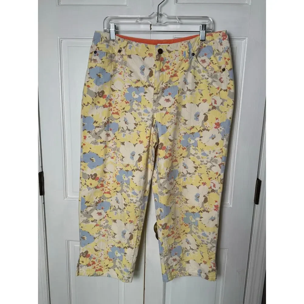 Liz Claiborne Michaela Floral Pants and Jacket L